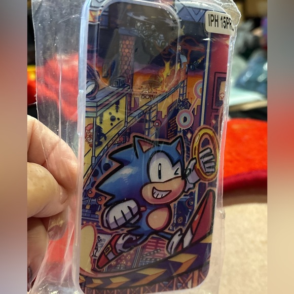 New Cool Compatible with iPhone 15 Pro Case, Shockproof Thin Case (Cute-Sonic-7) - Picture 6 of 8